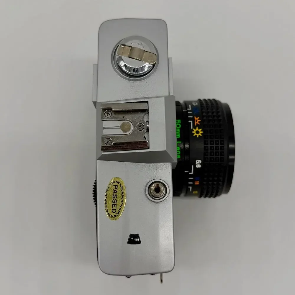 Jensun CF-1 35mm Camera W/ 1:6 f=50mm lens - Vintage + Extras Flash Strap Box